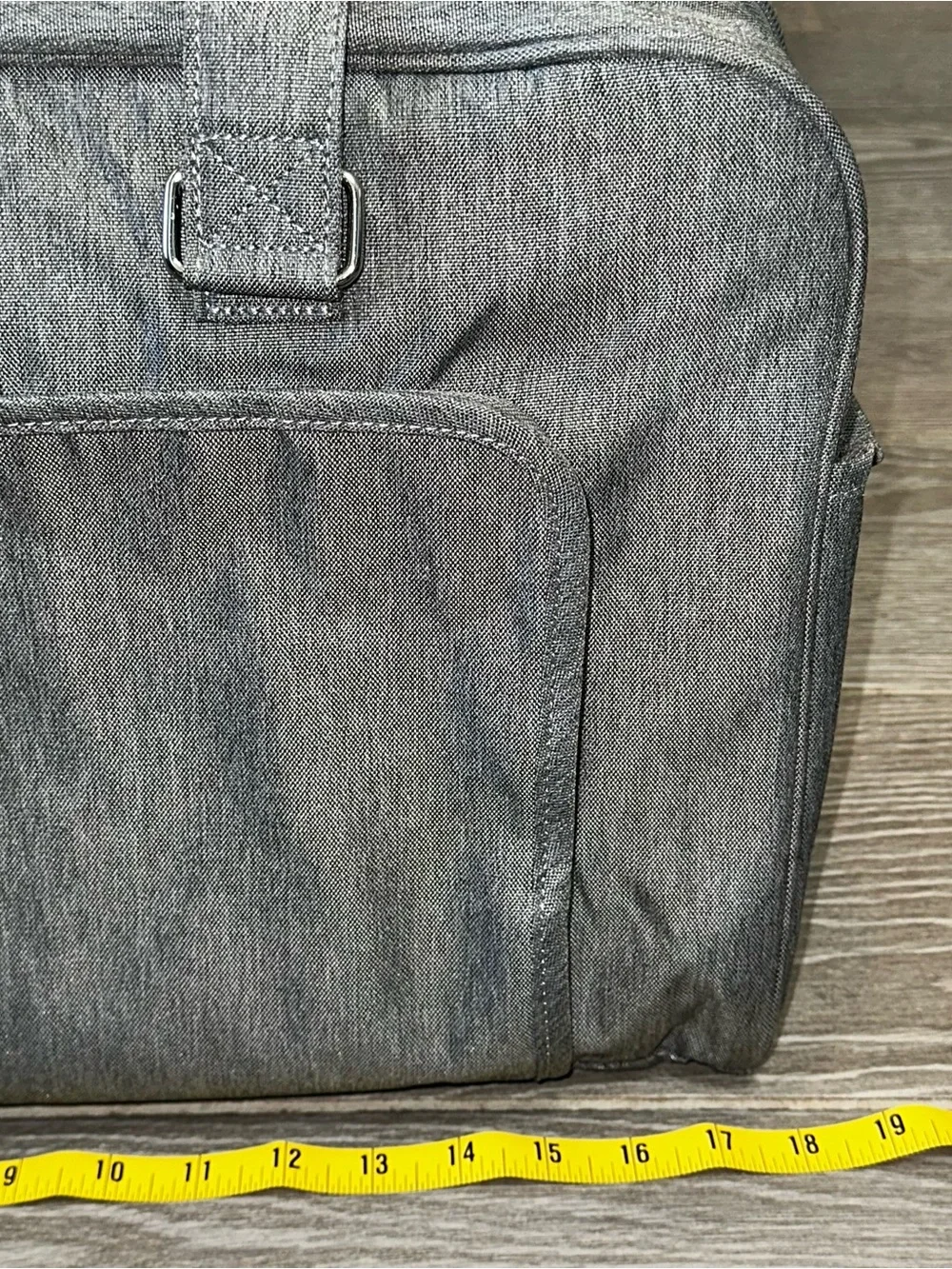 BAGSMART Weekender Bag Unisex Adults Large Gray Travel Duffel Overnight Bag
